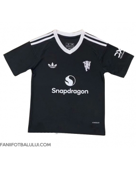 Manchester United Portarii Tricou Fotbal Replică 2024-25 Barbati Treilea